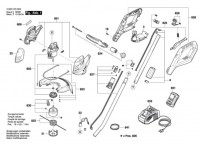 Bosch 3 600 H78 N02 Art Expert Li Grass Trimmer 36 V / Eu Spare Parts